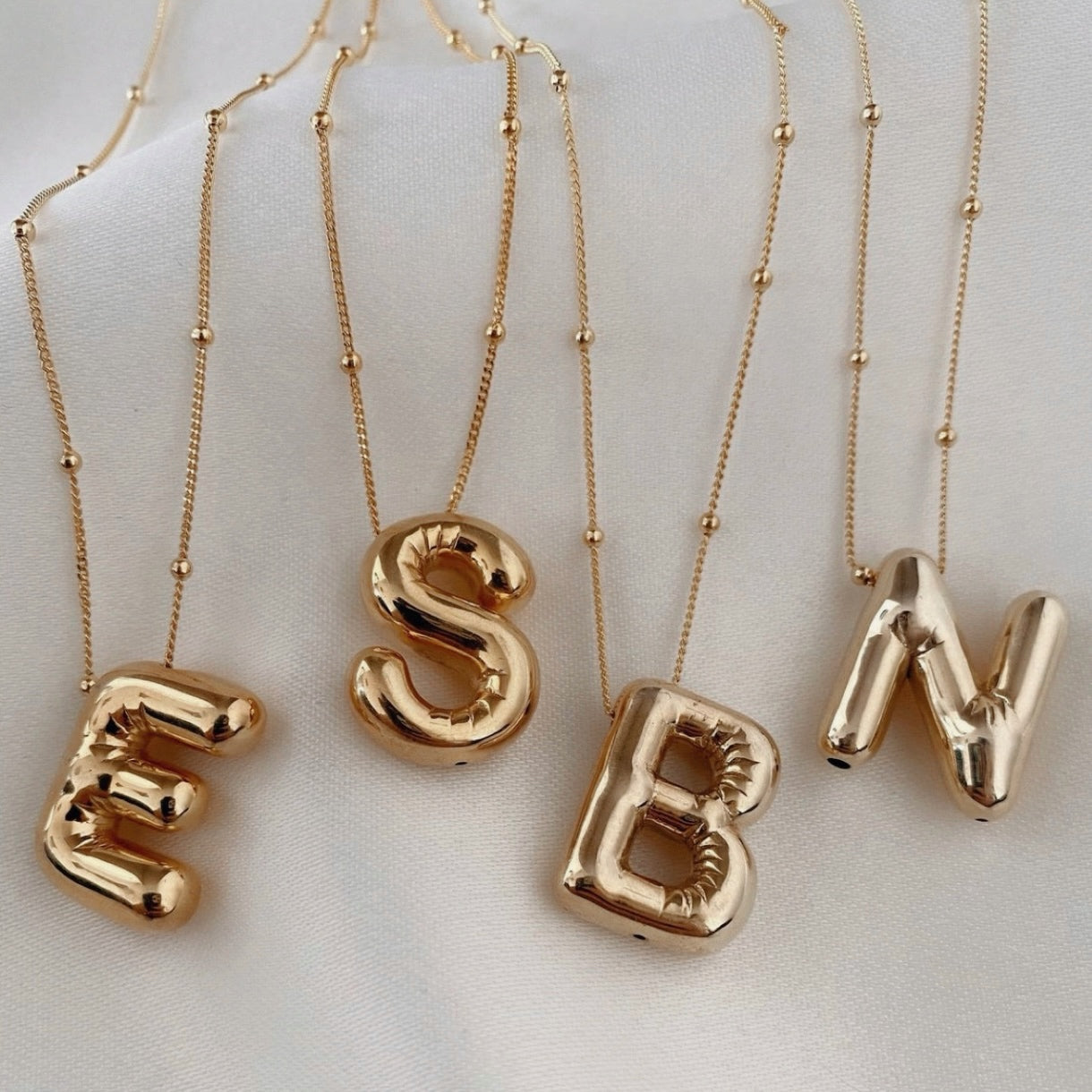 Big Initial Necklace